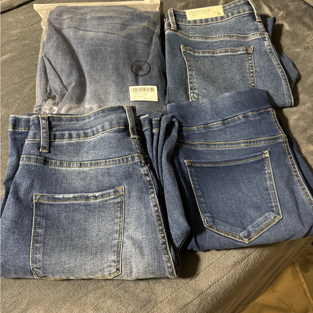 Ladies jeans bundle - size 8